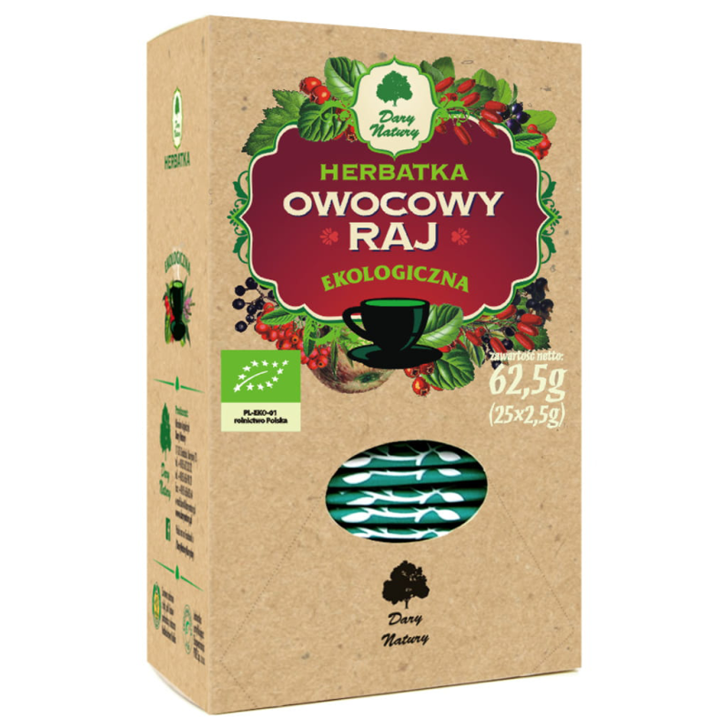 HERBATKA OWOCOWY RAJ 25X2,5G