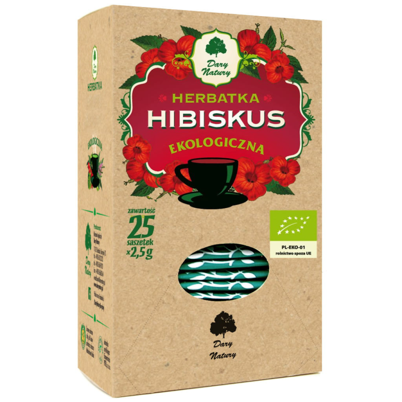 HERBATKA HIBISKUS EKO 25X2,5G
