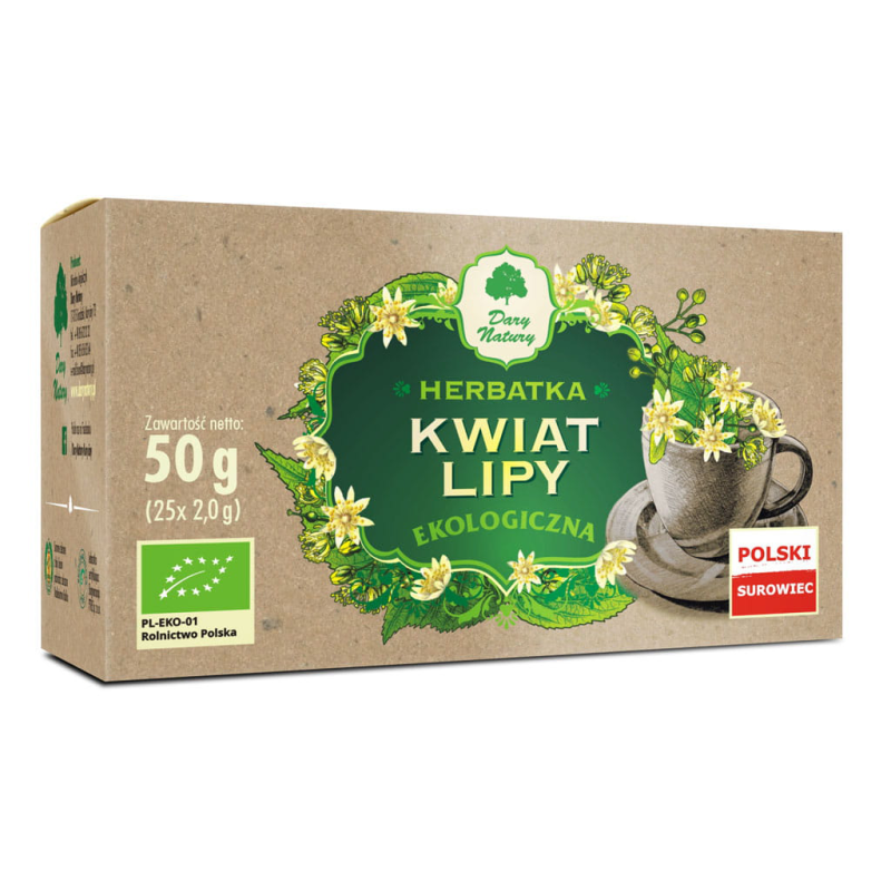 HERBATKA  KWIAT LIPY EKO 25X2G