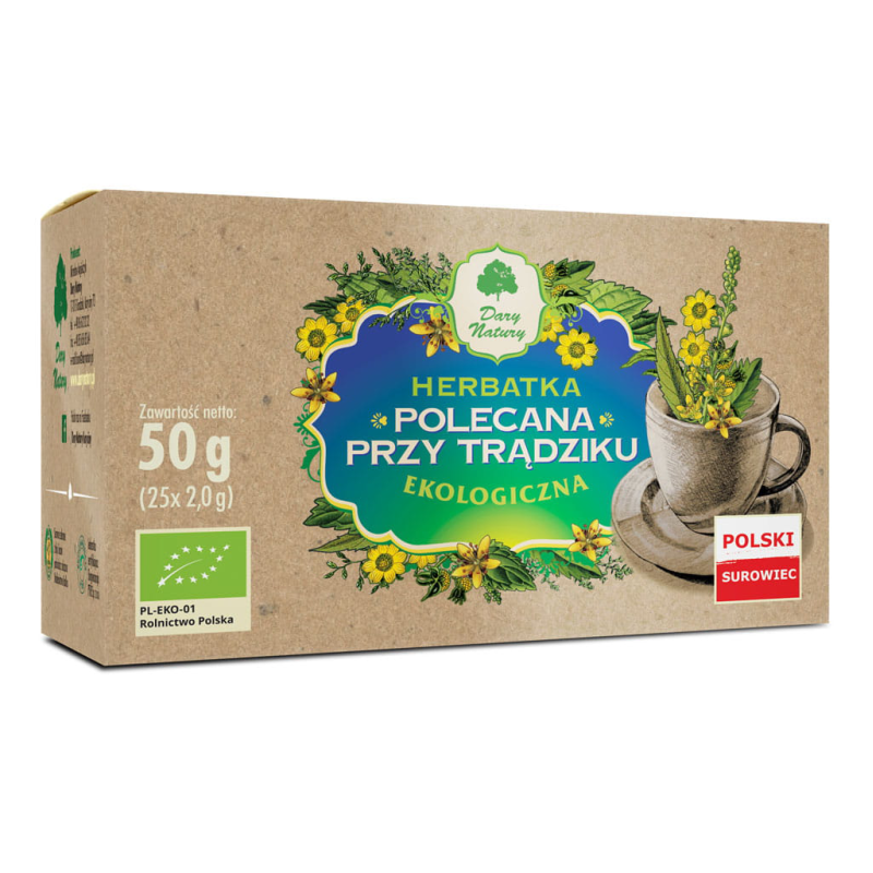 HERBATKA POLECANA PRZY TRĄDZIKU 25X2G
