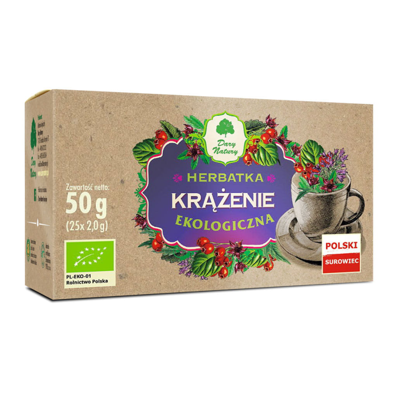 HERBATKA KRĄŻENIE EKO 25X2G
