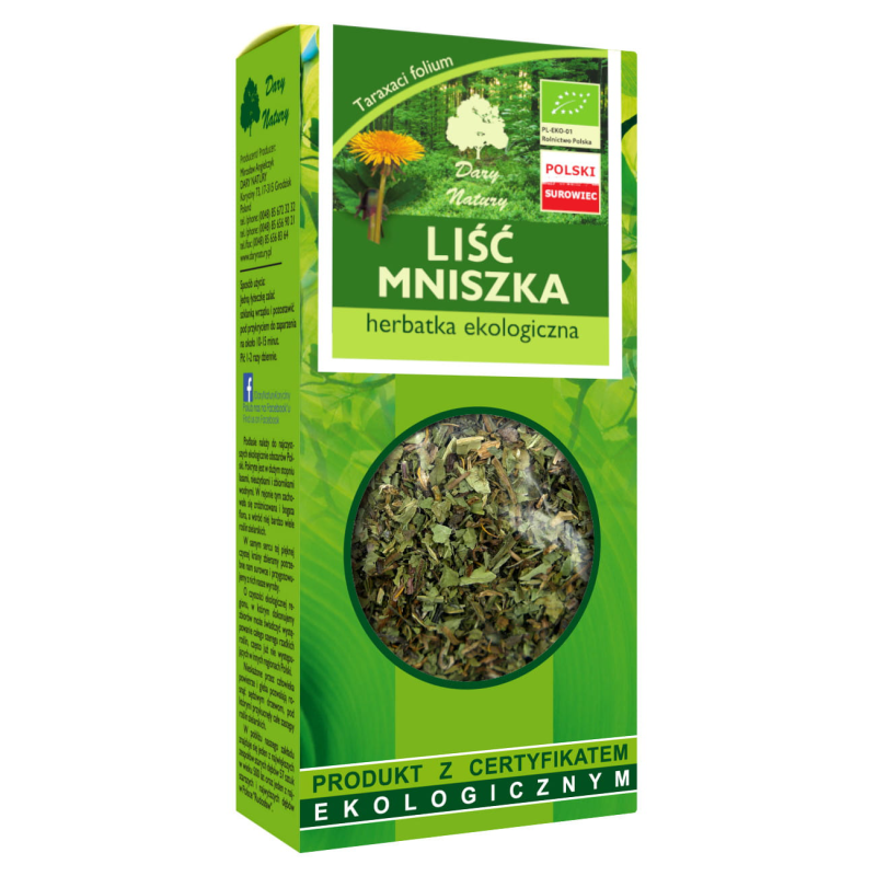 Mniszek  lisc Eko 25g