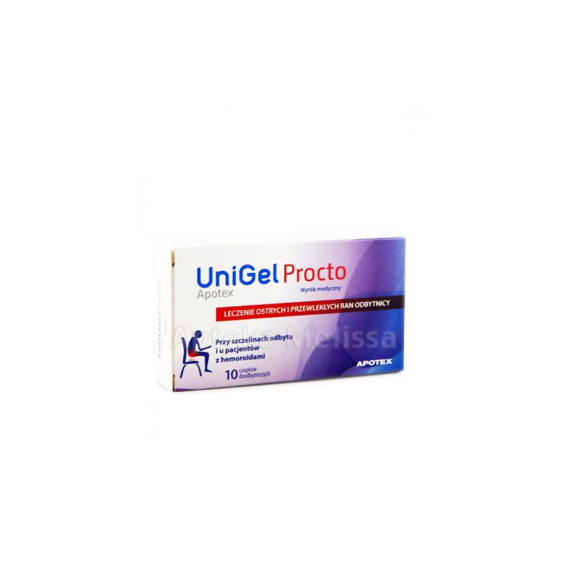 APOTEX UniGel Procto - 10 czopków