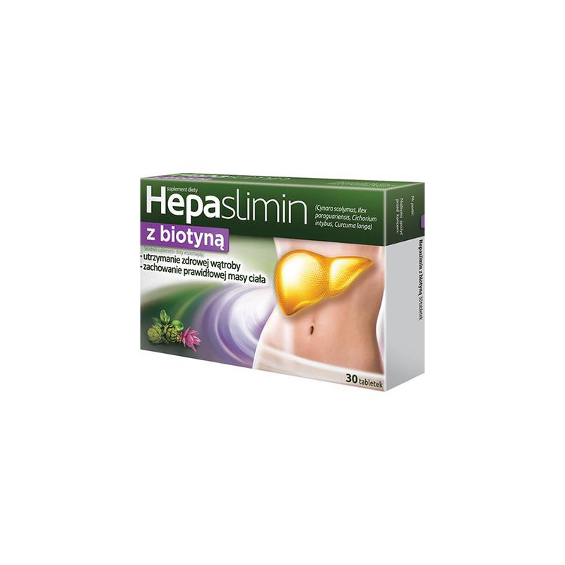 Hepaslimin z biotyną - 30 tabl