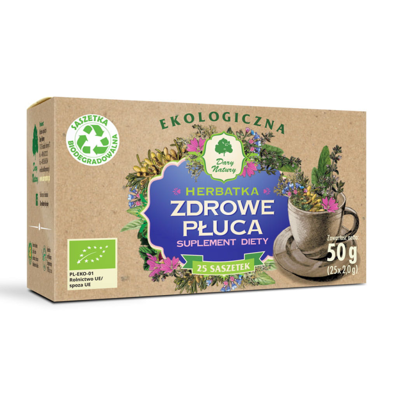HERBATKA ZDROWE PŁUCA EKO 25X2G