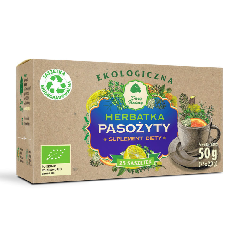 HERBATKA PASOŻYTY EKO 25X2G